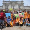 Con una Gran Ronda Niñas y Niños Exigieron sus Derechos en La Moneda