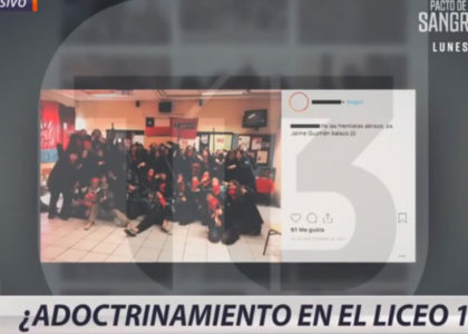“Adoctrinamiento en Liceo 1”: Defensora de la Niñez presentó recurso contra Canal 13