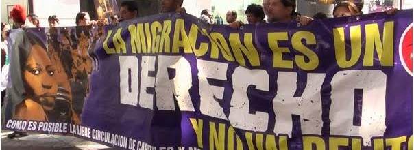 Organizaciones pro derechos migrantes marchan a un año de la muerte de Joan Florvil