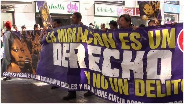 Organizaciones pro derechos migrantes marchan a un año de la muerte de Joan Florvil