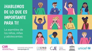 Proyecto Voces de niños, niñas y adolescentes se prepara para ir a la asamblea constituyente